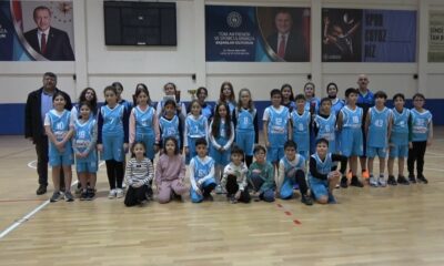 Tavşanlı Çınar Spor Kulübü U18 Kız Basketbol Takımı kupa töreni düzenledi