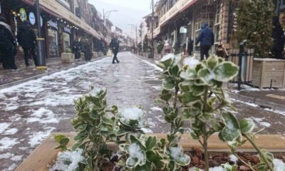 Afyonkarahisar’da kar yağışı etkisini göstermeye başladı