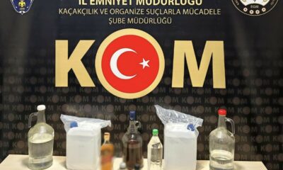 Bilecik’te kaçak içki üreten şahsın evine operasyon düzenlendi
