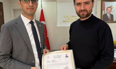 Şaphane’de başarılı emniyet amiri ve polise başarı belgesi