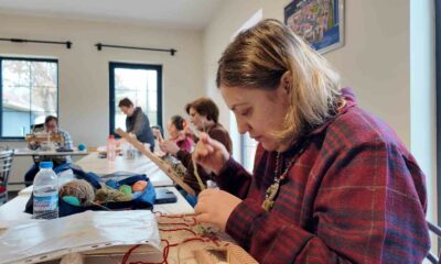 Belde Evleri’ndeki minyatür kilim ve şal dokuma kursuna kadınlardan yoğun ilgi