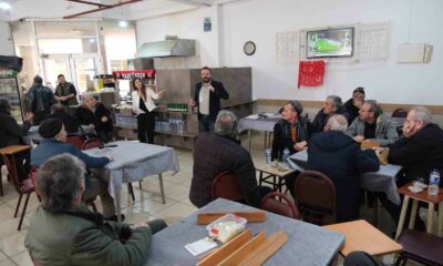 Odunpazarı’nda şiddetle mücadele kıraathanelerde başladı