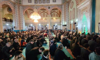 Reşadiye Camii’nde Berat Kandili idrak edildi