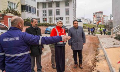 Yürütülen çalışmaları yerinde inceledi
