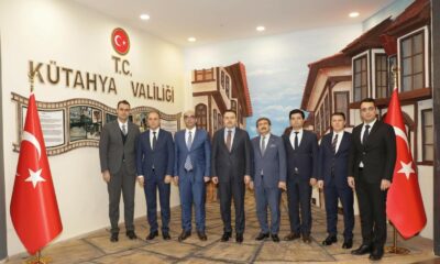 HSK Başmüfettişi ve beraberindeki heyetten Vali Musa Işın’a ziyaret