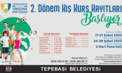 Çocuk ve yetişkin kursları için kayıtlar başlıyor