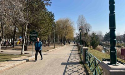 Eskişehirliler, hafta sonu keyfini Kanlıkavak Parkı’nda çıkardı