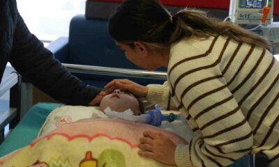 Depremde “öldü” denilen ailenin 2 hafta aradığı Asiye bebek Eskişehir’de tedavi edildi