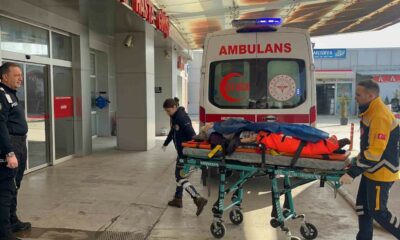 Eskişehir’de 2’nci kattan düşen kadın ağır yaralanırken yakını sinir krizi geçirdi