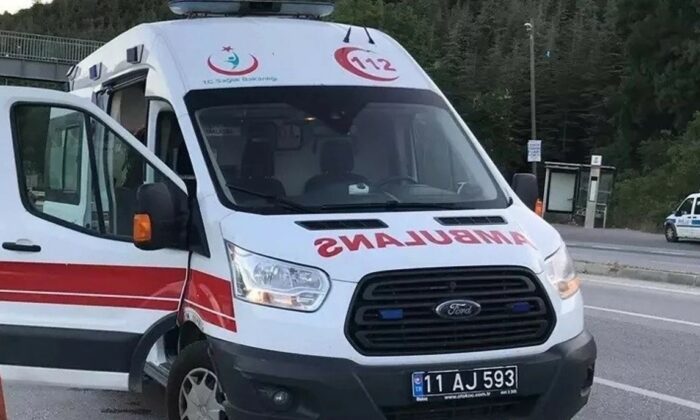 TOKİ Kavşağı’nda meydana gelen trafik kazasında 1 kişi yaralandı