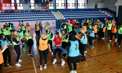 Odunpazarı’nda kadınlar sporda buluştu