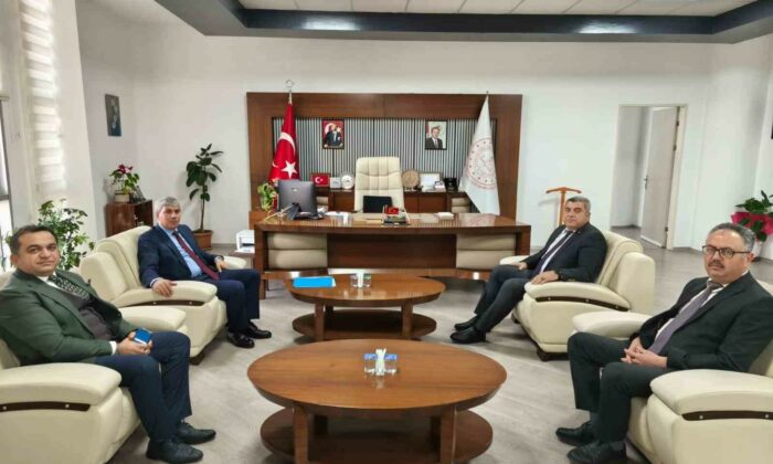 Başmüfettiş Tunç’tan Müdür Sünnetci’ye ziyaret