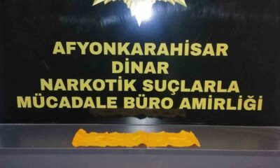 Peçeteye emdirilmiş uyuşturucu madde ele geçirildi