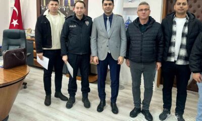 Hisarcık’ta başarılı emniyet amiri ve polislere başarı belgesi