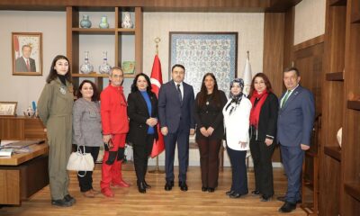 Türk Hava Kurumu’ndan Vali Musa Işın’a 100’üncü yıl ziyareti