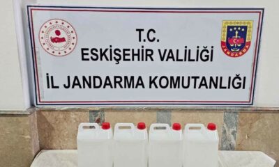 Sahte içki üretmek isteyen şahsa jandarma engel oldu