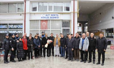 Kütahya İl Emniyet Müdürü Elbir’den Altı Nokta Körler Derneği Kütahya Şubesi’ne anlamlı ziyaret