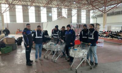 Söğüt’te esnaflara dezenfektan dağıtımı gerçekleştirildi