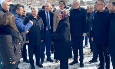 Simav’da 300 kişilik öğrenci yurdu inşaat alanında inceleme