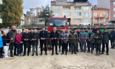 Tavşanlı Orman İşletme Müdürlüğü’ne yeni arazöz törenle teslim edildi