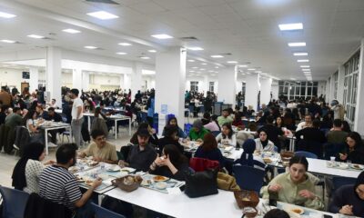 Rektör Adıgüzel öğrencilerle iftar yemeğinde buluşmaya devam ediyor