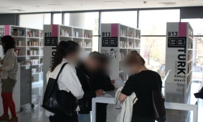Denetimli serbestlik altındaki çocuklar Eskişehir İl Halk Kütüphanesi’ni ziyaret etti