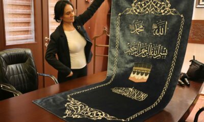 Eskişehir’deki tarihi camilerin minber örtüleri Eskişehir Olgunlaşma Enstitüsü’nde yapılacak