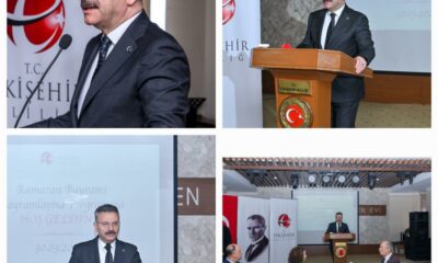 Eskişehir’de Valiliğince bayramlaşma töreni düzenlendi