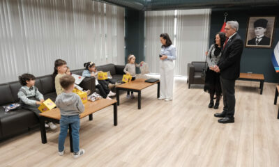 Miniklerden Başkan KÜPELİ’ye Bayram Ziyareti