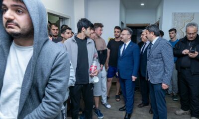 Vali Aksoy,Gündüzalp GSB Öğrenci Yurdu’nda öğrencilerle iftar yaptı