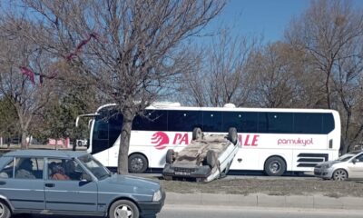 Çevreyolu’nda Trafigi kilitleyen Kaza!