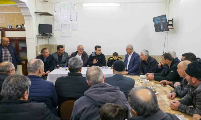 Ramazan ayının ilk teravih namazını pelitözü mahallesi’nde kılındı