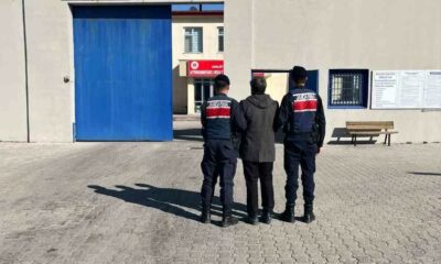 Hapis cezası ile aranan şahsı jandarma yakaladı
