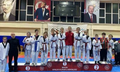 Osmaneli sporcuları 11 madalya kazandı