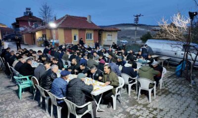 Gemiçli yörükler ve misafirleri iftarda bir araya geldi