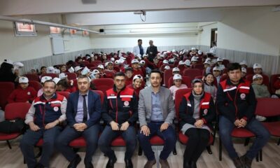Öğrencilere organik ve iyi tarım anlatıldı