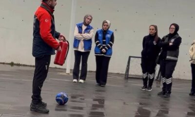 Afet ve yangın farkındalık eğitimi