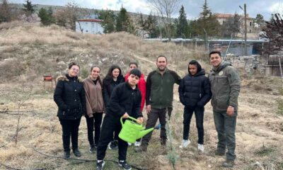 Seyitgazi’de 700 fidan toprakla buluştu