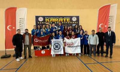 Anadolu Üniversitesi Kadın Karate Takımı Türkiye ikincisi oldu