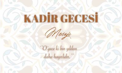 Vali Aksoy’dan Kadir Gecesi mesajı
