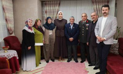 Vali Yiğitbaşı, iftarda Kıbrıs Gazisi’nin sofrasına konuk oldu