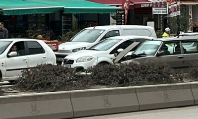 Bilecik’te zincirleme trafik kazası; 1 yaralı