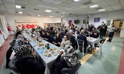 Gaziler ve eşlerinin katılımıyla iftarda bir araya gelindi