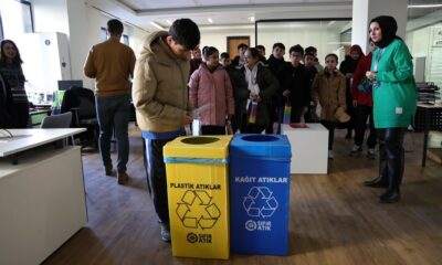 Kütahya Belediyesi’nden öğrencilere sıfır atık eğitimi