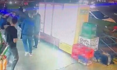 Eskişehir’de 2 grup arasında çıkan bıçaklı kavga kamerada