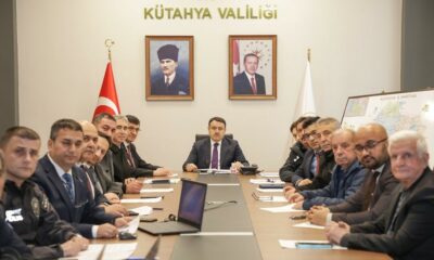 Kütahya’da ’İl Spor Güvenlik Koordinasyon Toplantısı’ gerçekleştirildi