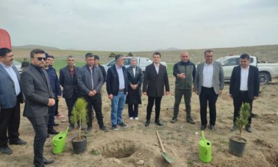 Altıntaş’ta “Okul Hatıra Ormanı” etkinliği