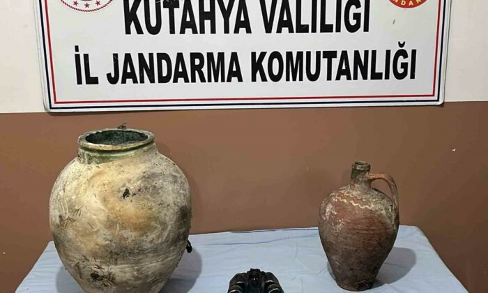 Kütahya’da tarihi eser operasyonu
