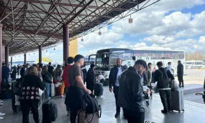 Eskişehir Otogarında bayram yoğunluğu