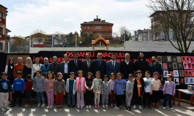 Anaokulu öğrencilerinden anlamlı sergi